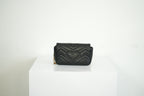 Gucci GG Marmont Matelasse Mini Chain Wallet (full set)
