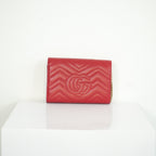 Gucci Marmont Matelasse WOC red