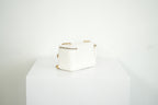 Chanel White Quilted Lambskin Leather Vanity with Dust Bag
