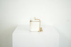 Chanel White Quilted Lambskin Leather Vanity with Dust Bag