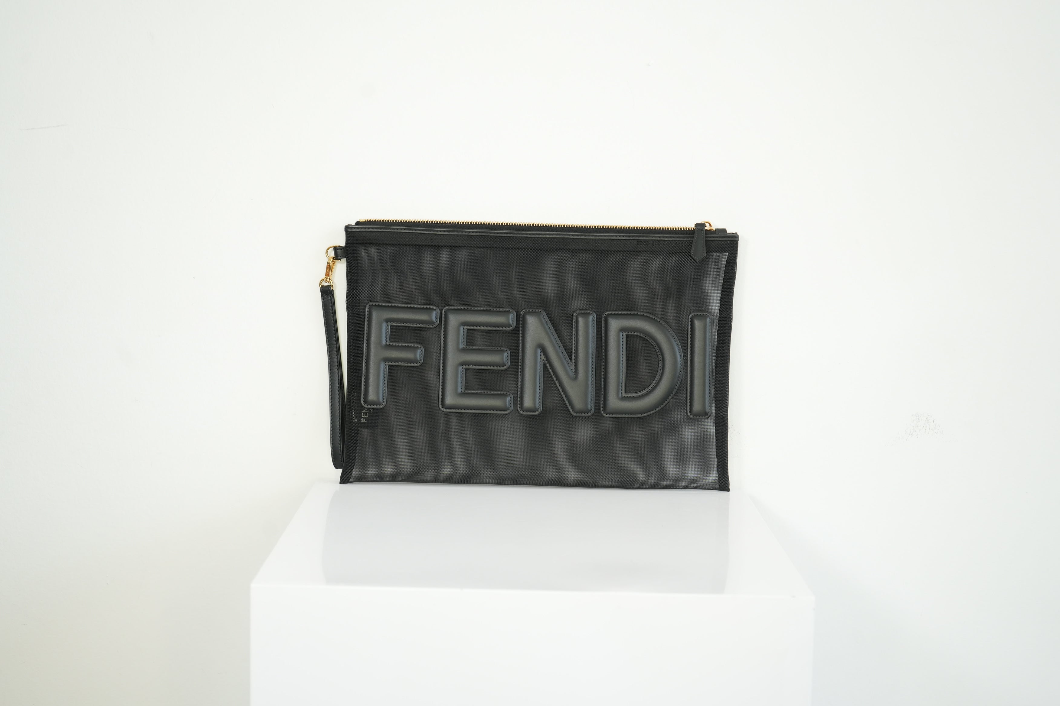 Fendi FF Light Mesh Pouch (dustbag)