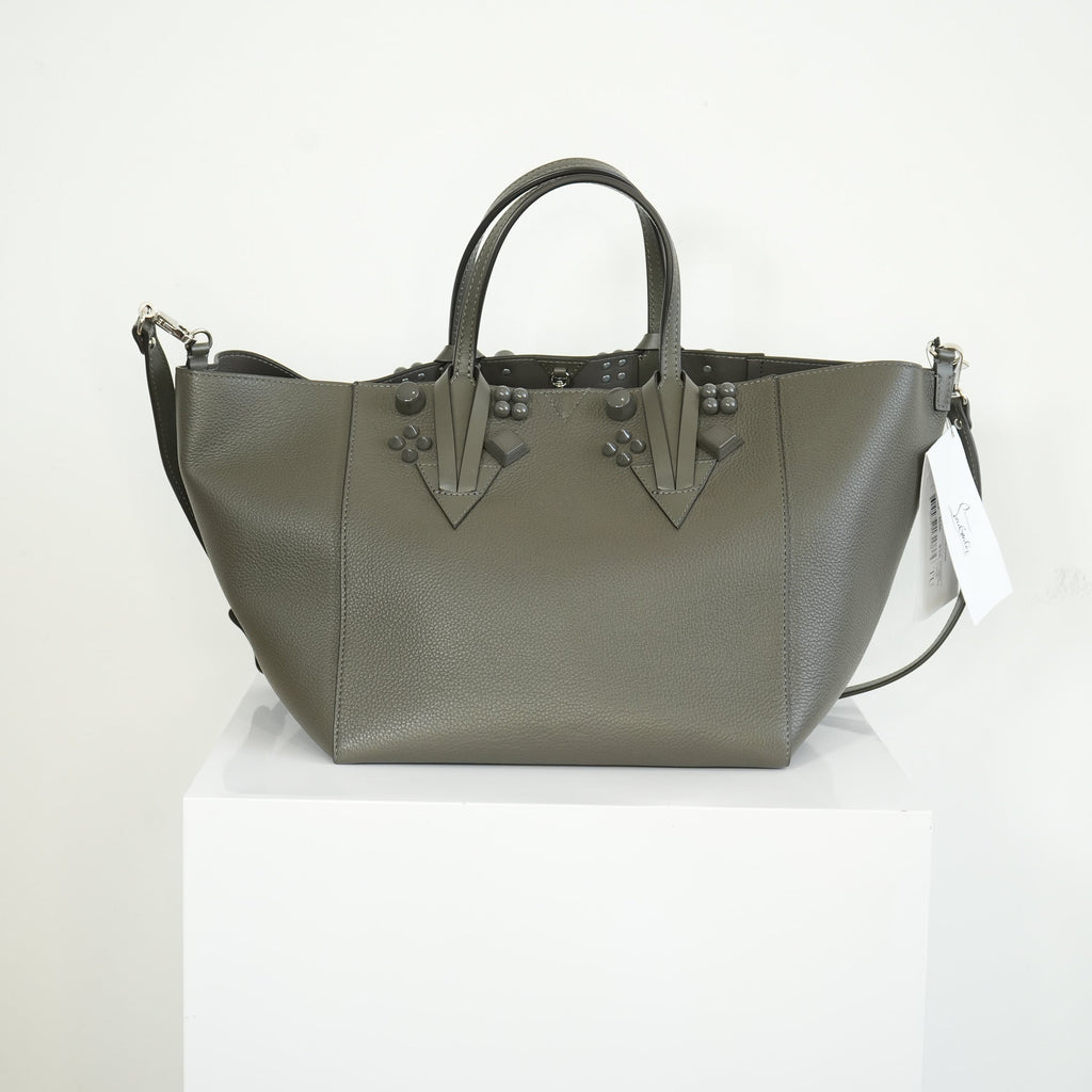 Christian Louboutin Small Cabachic Grey Tote Bag