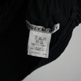 Pleats Please Issey Miyake Pleated Dolman Sleeve Top Black