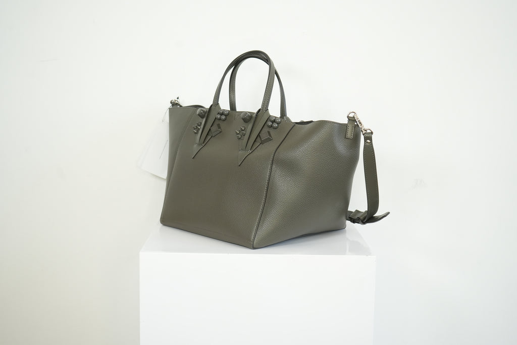 Christian Louboutin Small Cabachic Grey Tote Bag
