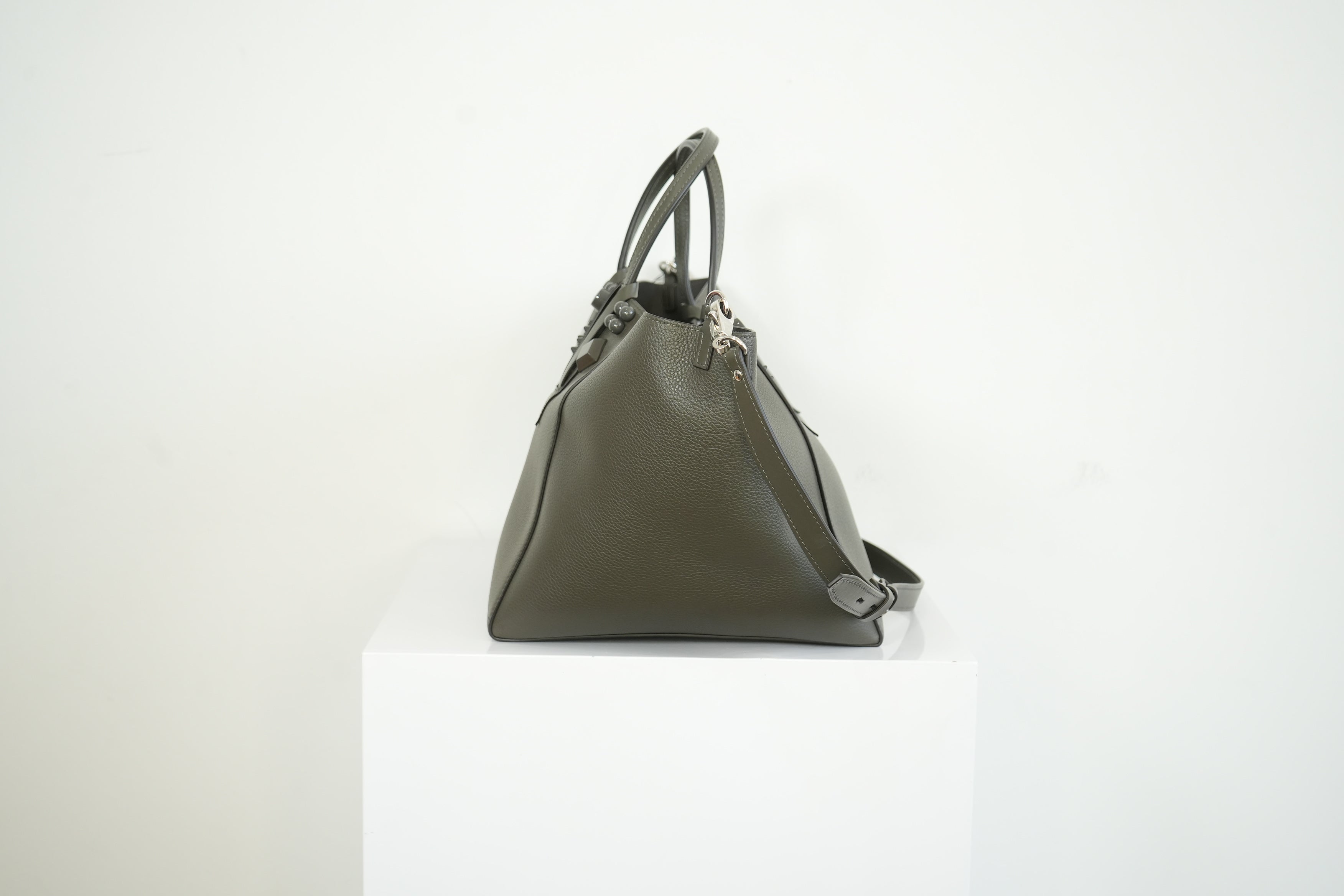 Christian Louboutin Small Cabachic Grey Tote Bag