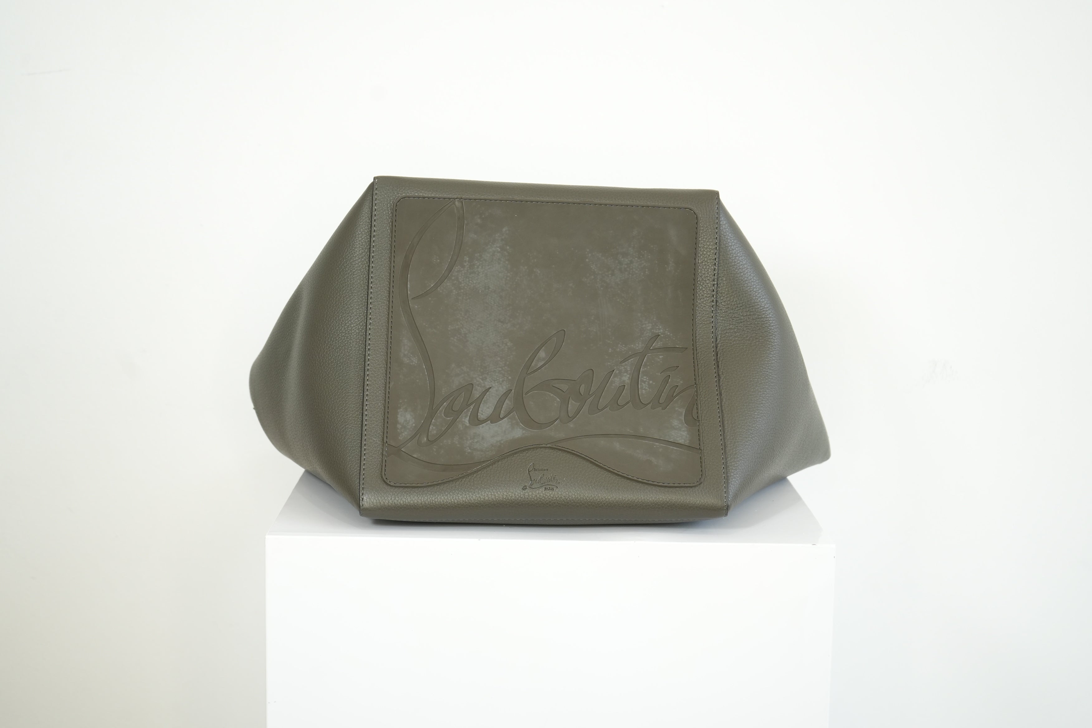 Christian Louboutin Small Cabachic Grey Tote Bag