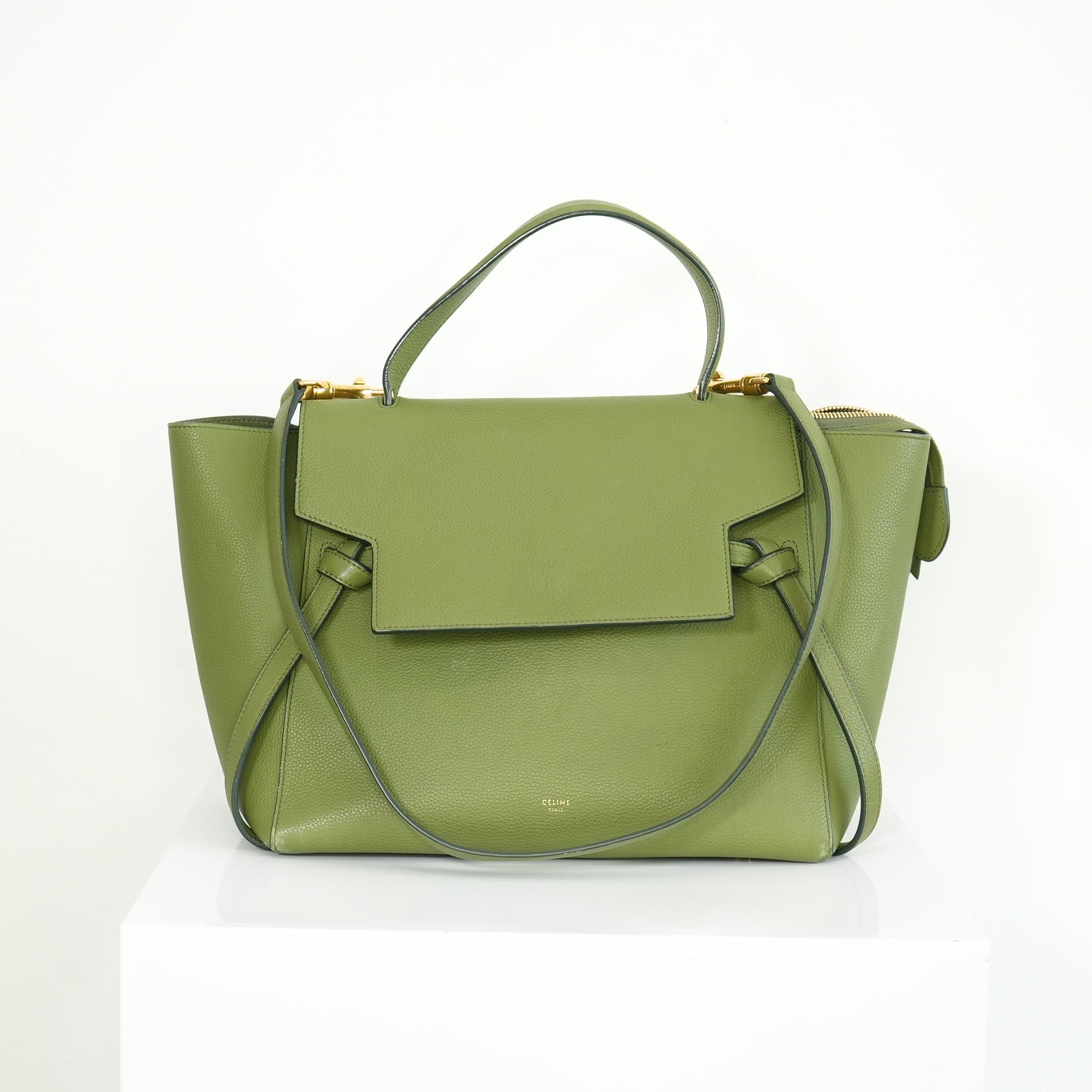 Celine Green Nano Belt Bag