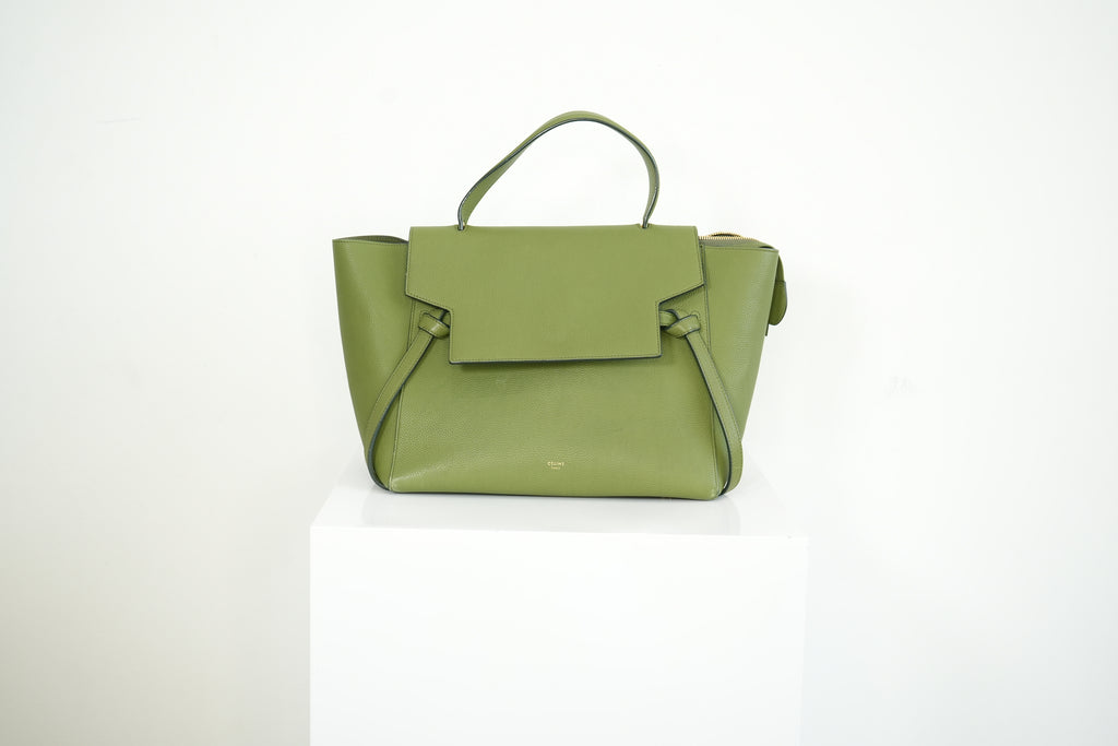 Celine Green Nano Belt Bag