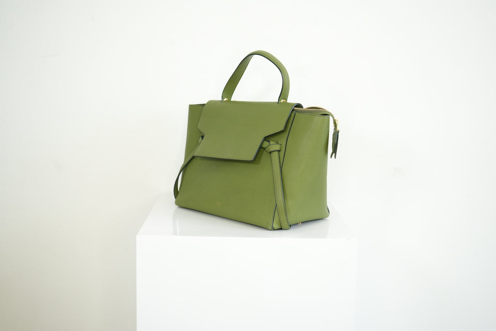 Celine Green Nano Belt Bag