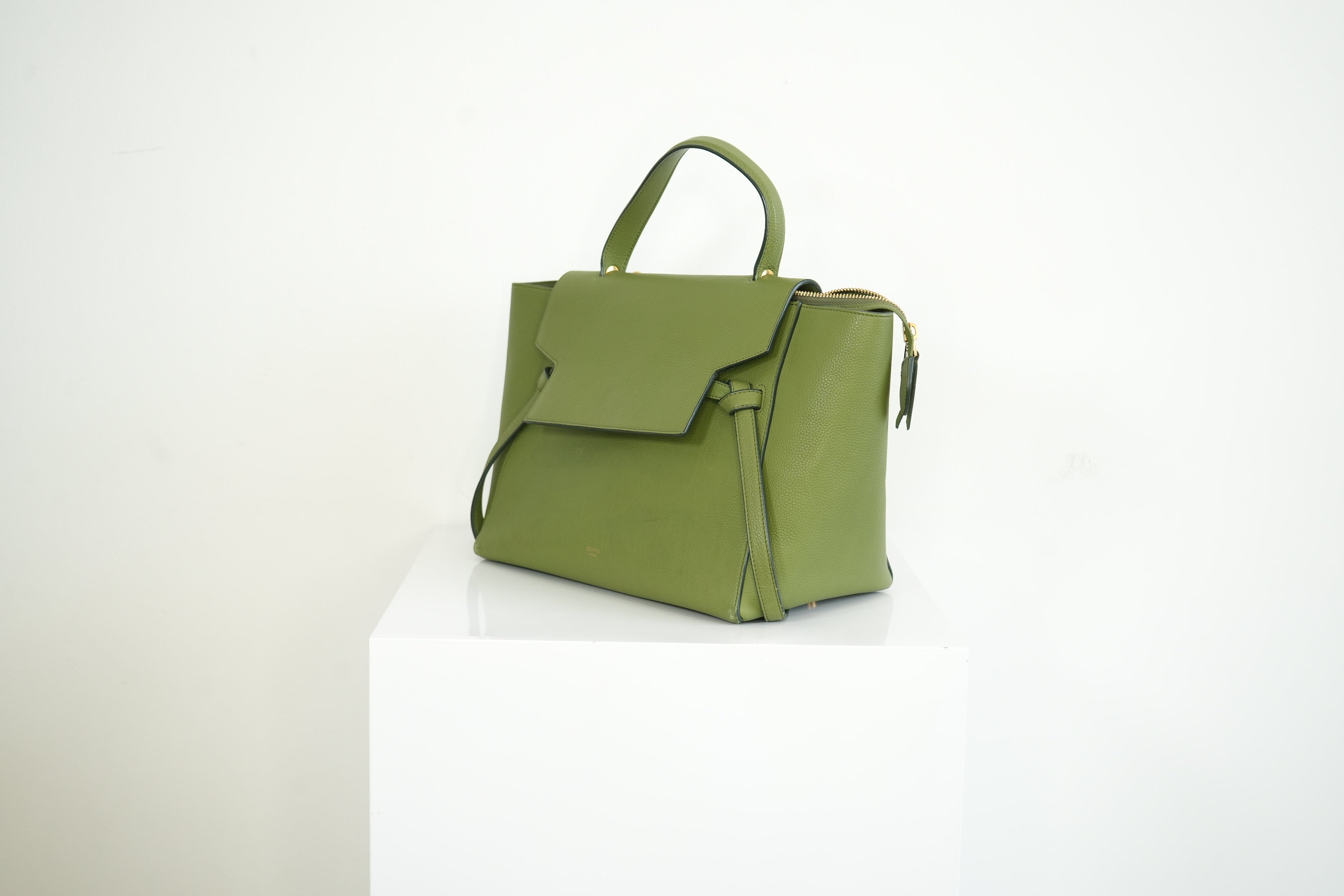Celine Green Nano Belt Bag