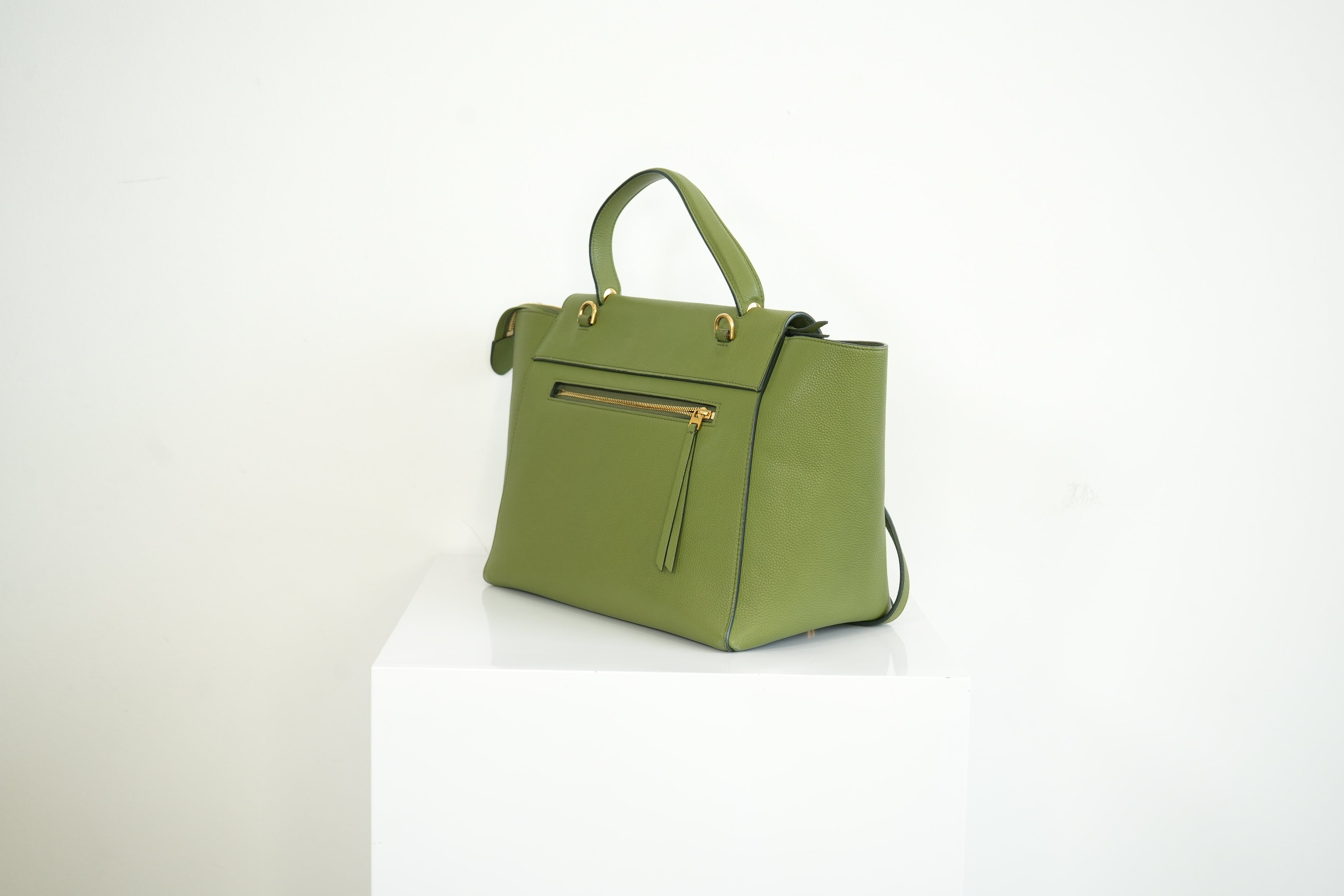 Celine Green Nano Belt Bag