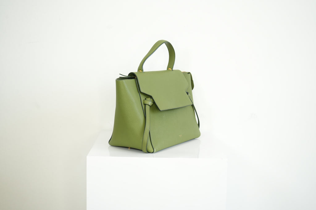 Celine Green Nano Belt Bag
