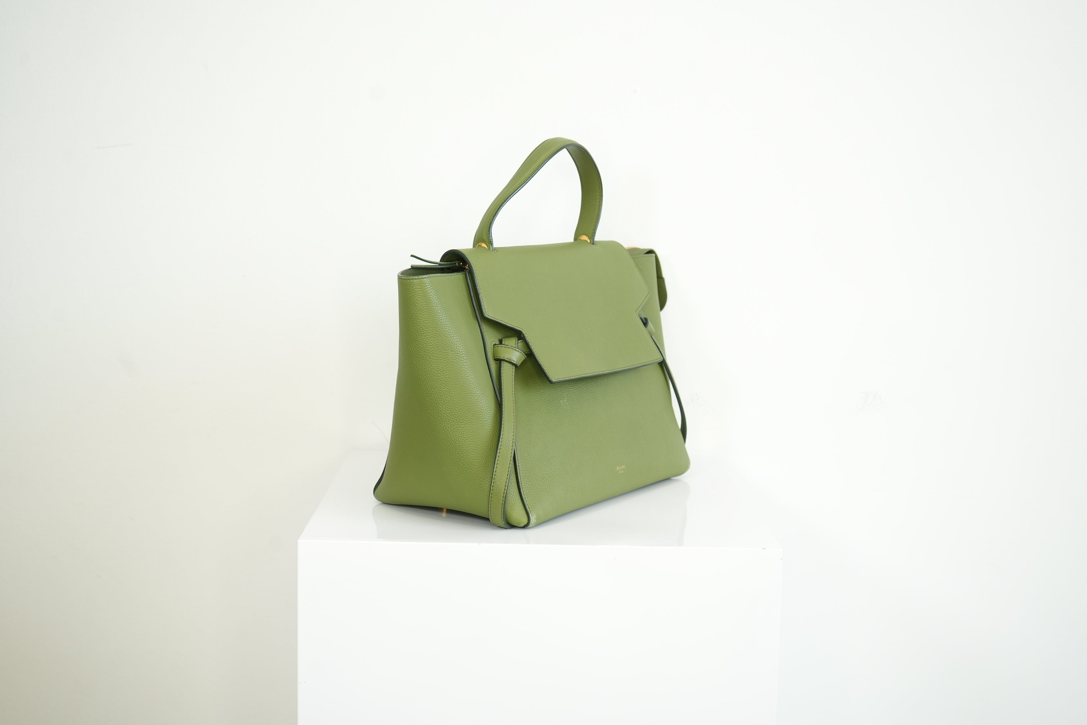 Celine Green Nano Belt Bag