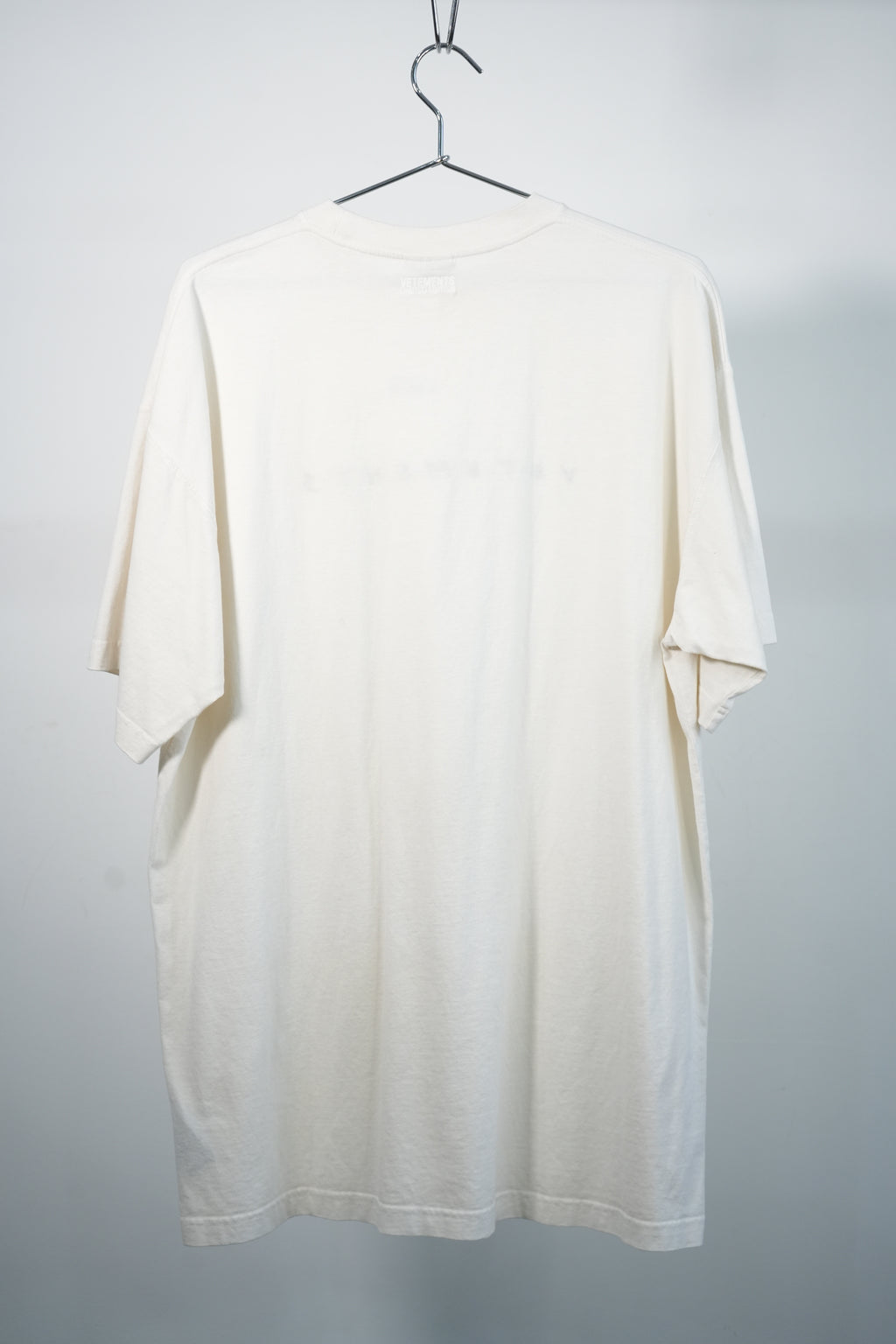 Vetements Garderobe Collection Vetements Friends Logo Tee Shirt White