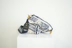 Christian Dior White Saddle Bag "Around the World"