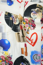 Louis Vuitton Pop Art Junk Print Trousers Pants Jeans