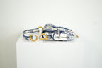 Christian Dior White Saddle Bag "Around the World"