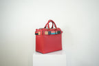 Burberry "The Belt" Tote Bag Red with Dust Bag