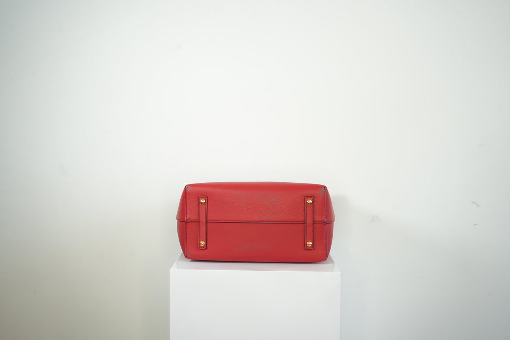 Burberry "The Belt" Tote Bag Red with Dust Bag