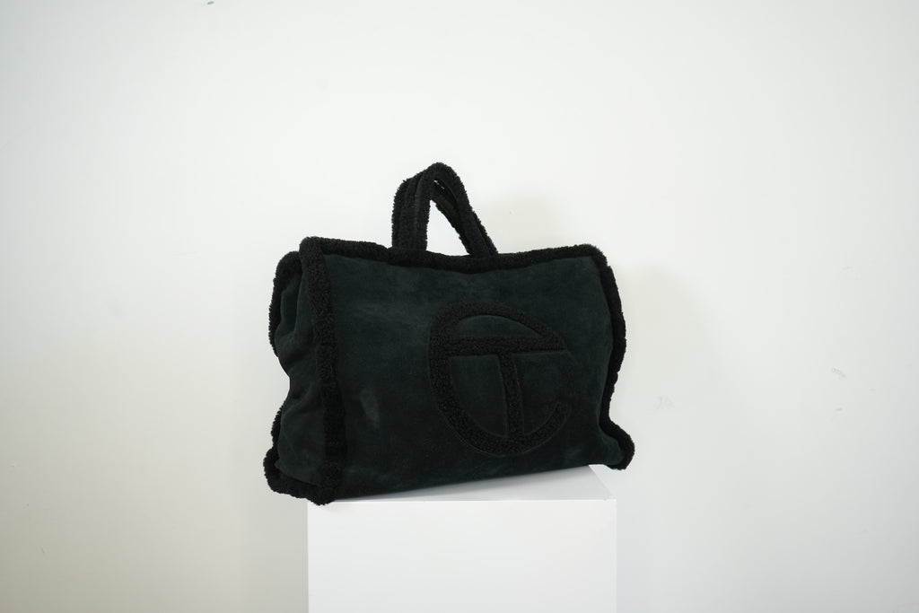 Telfar X UGG Black Large Shopping Bag