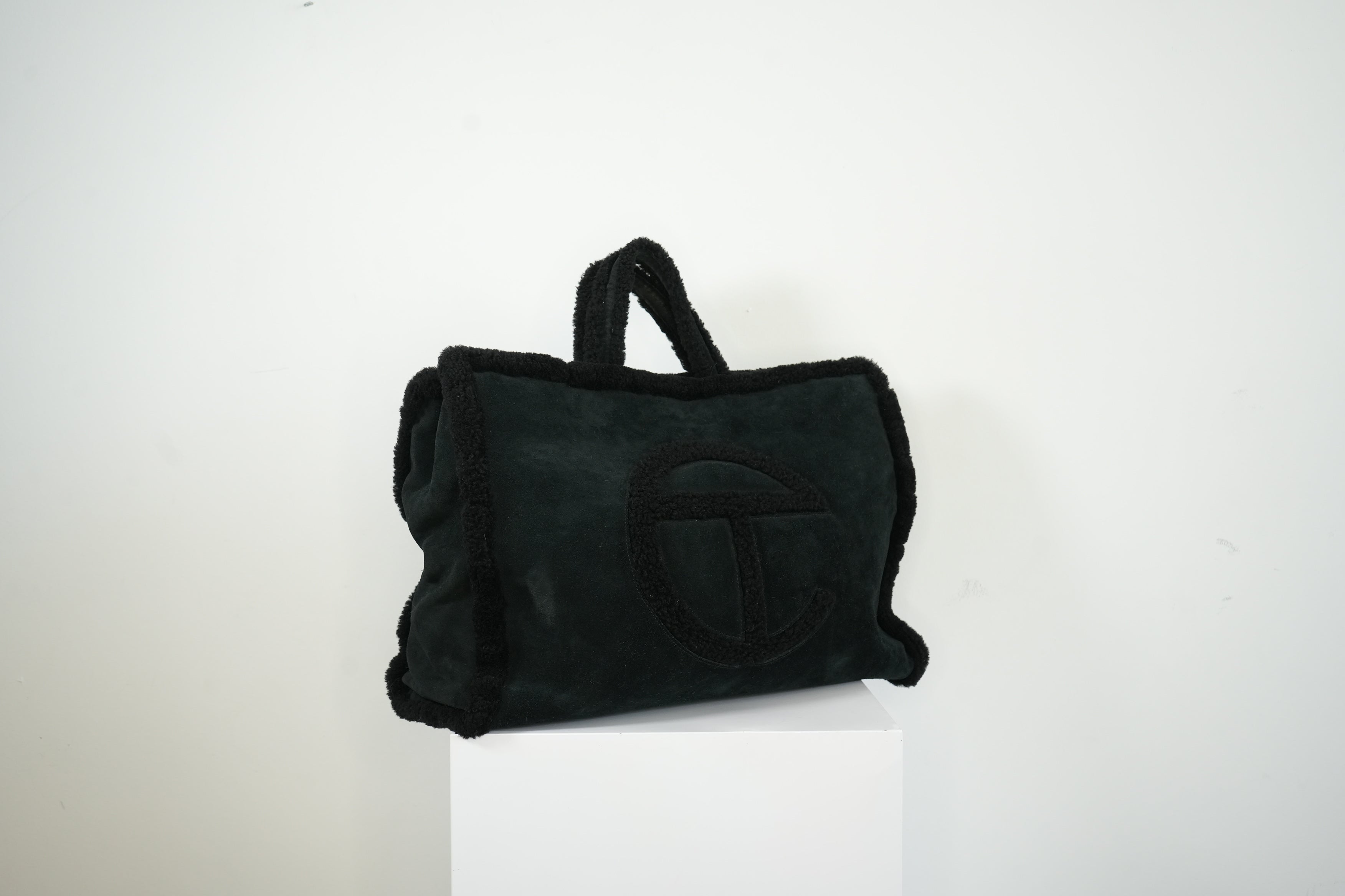 Telfar X UGG Black Large Shopping Bag