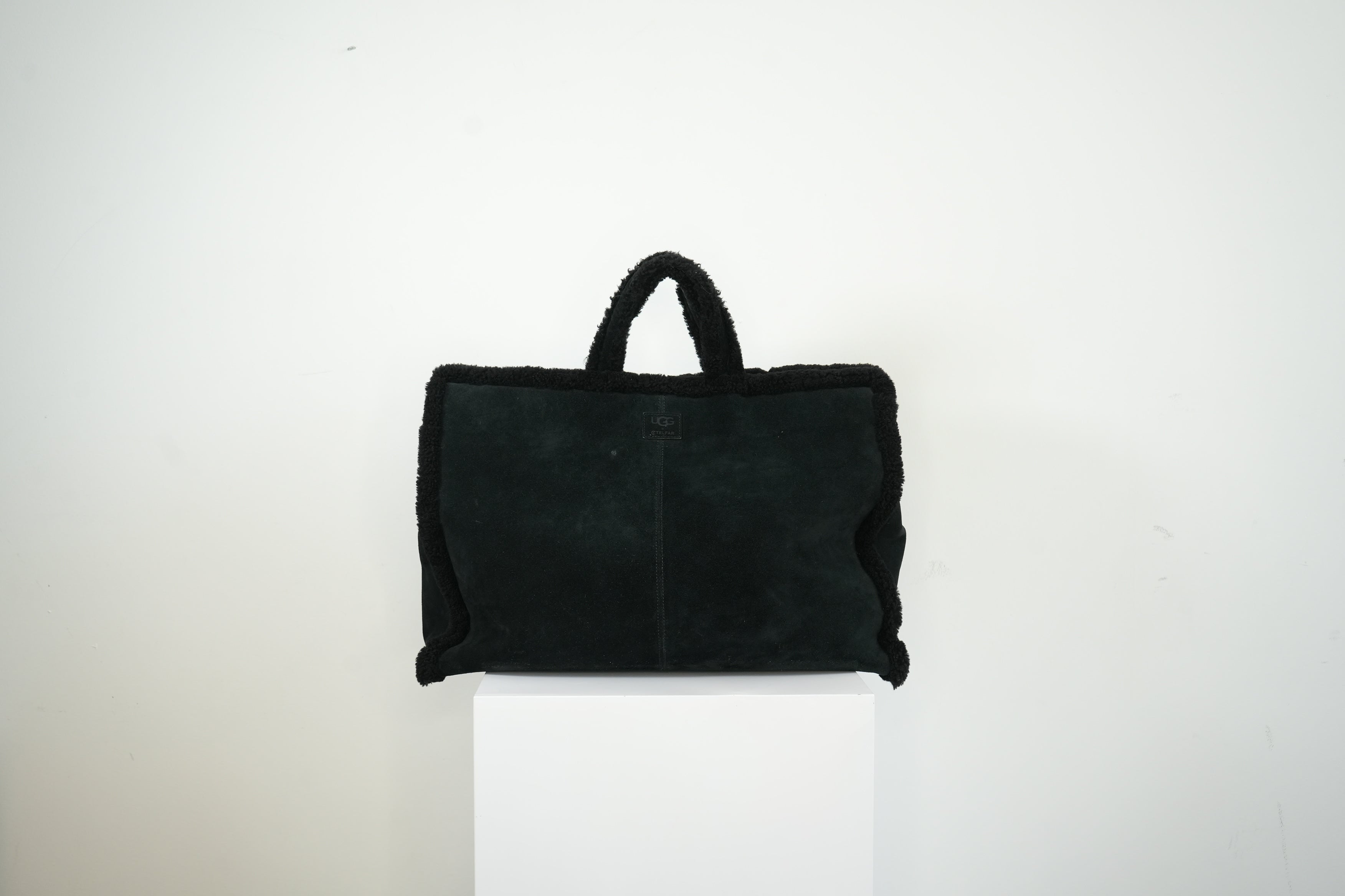 Telfar X UGG Black Large Shopping Bag