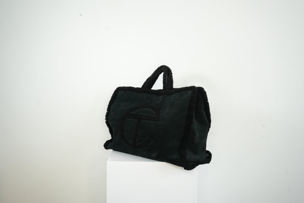 Telfar X UGG Black Large Shopping Bag