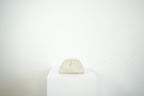 Bottega Veneta Nappa Introcciato Mini Pouch White