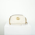 Gucci GG Mini Marmont White, Full Set