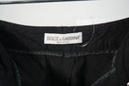 Dolce & Gabbana Straight Leg Trouser Black