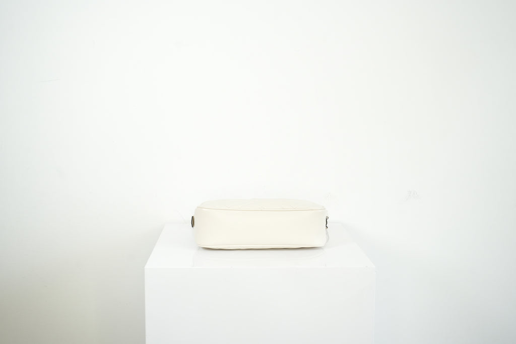 Gucci GG Mini Marmont White, Full Set