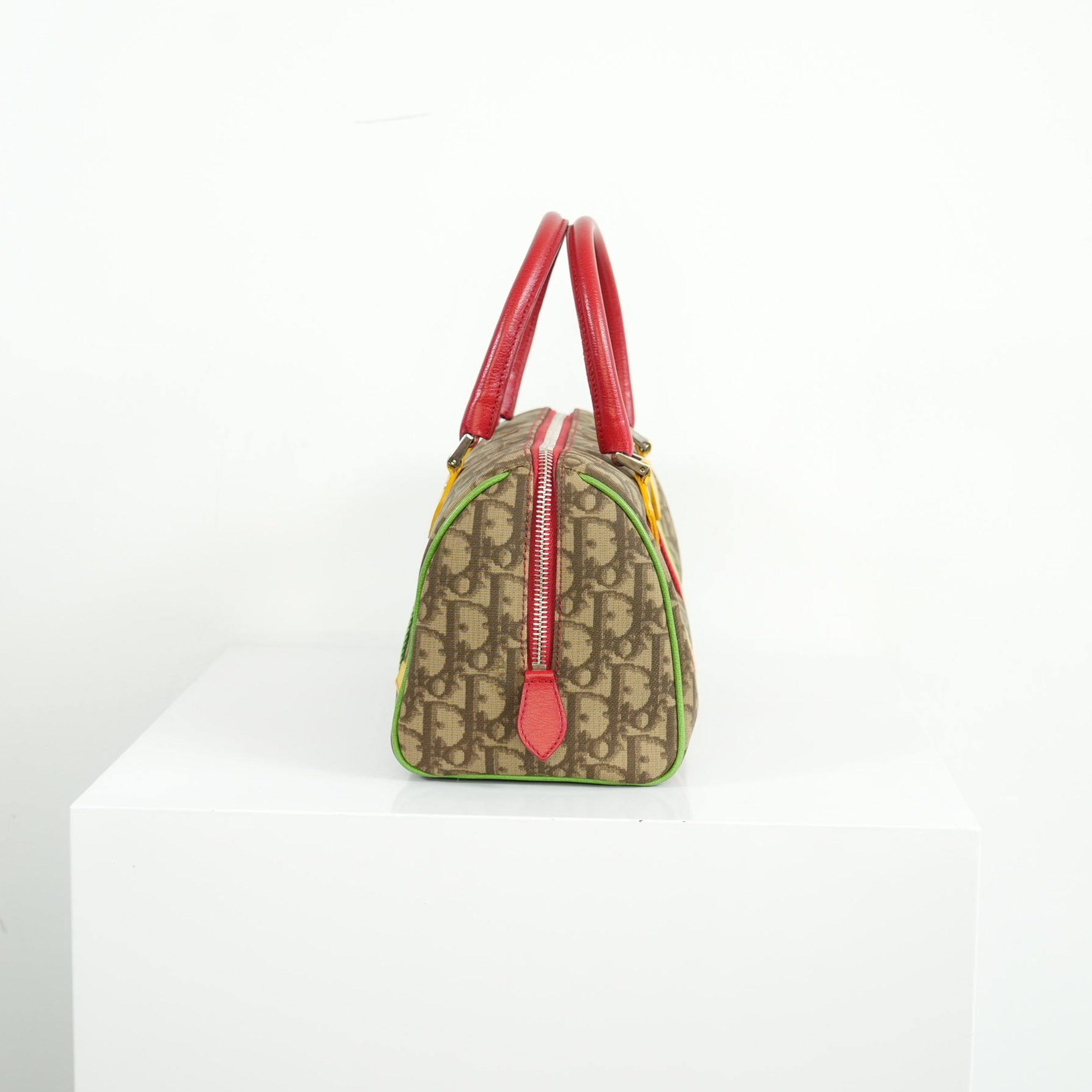 Christian Dior Monogram Rasta Boston Handbag