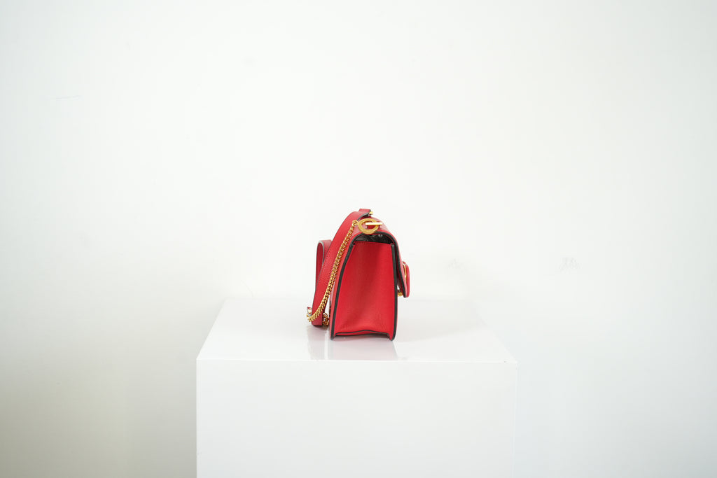Valentino Garavani Red VSling Shoulder Bag