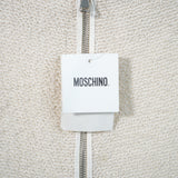 Moschino Pearl Collar Sleeveless Dress Beige New with Tags