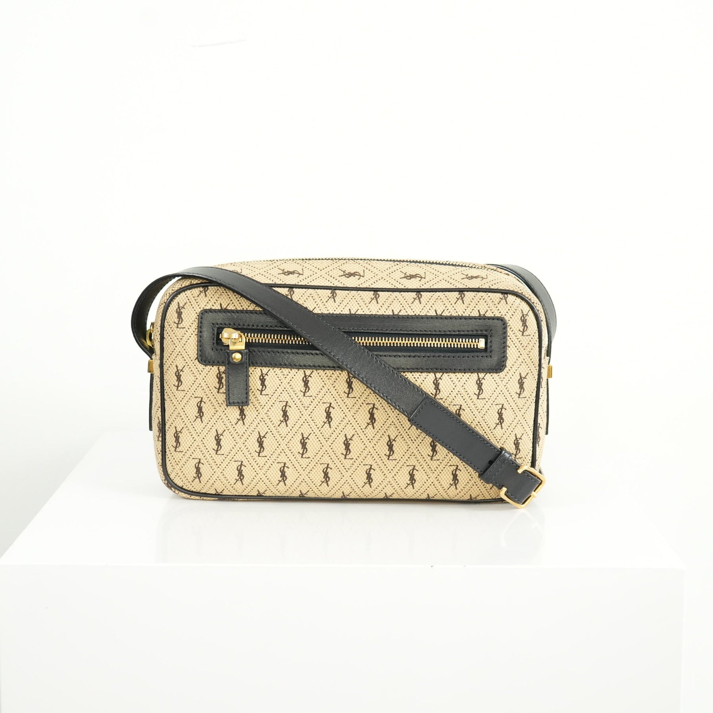 Saint Laurent Monogram All Over Camera Bag