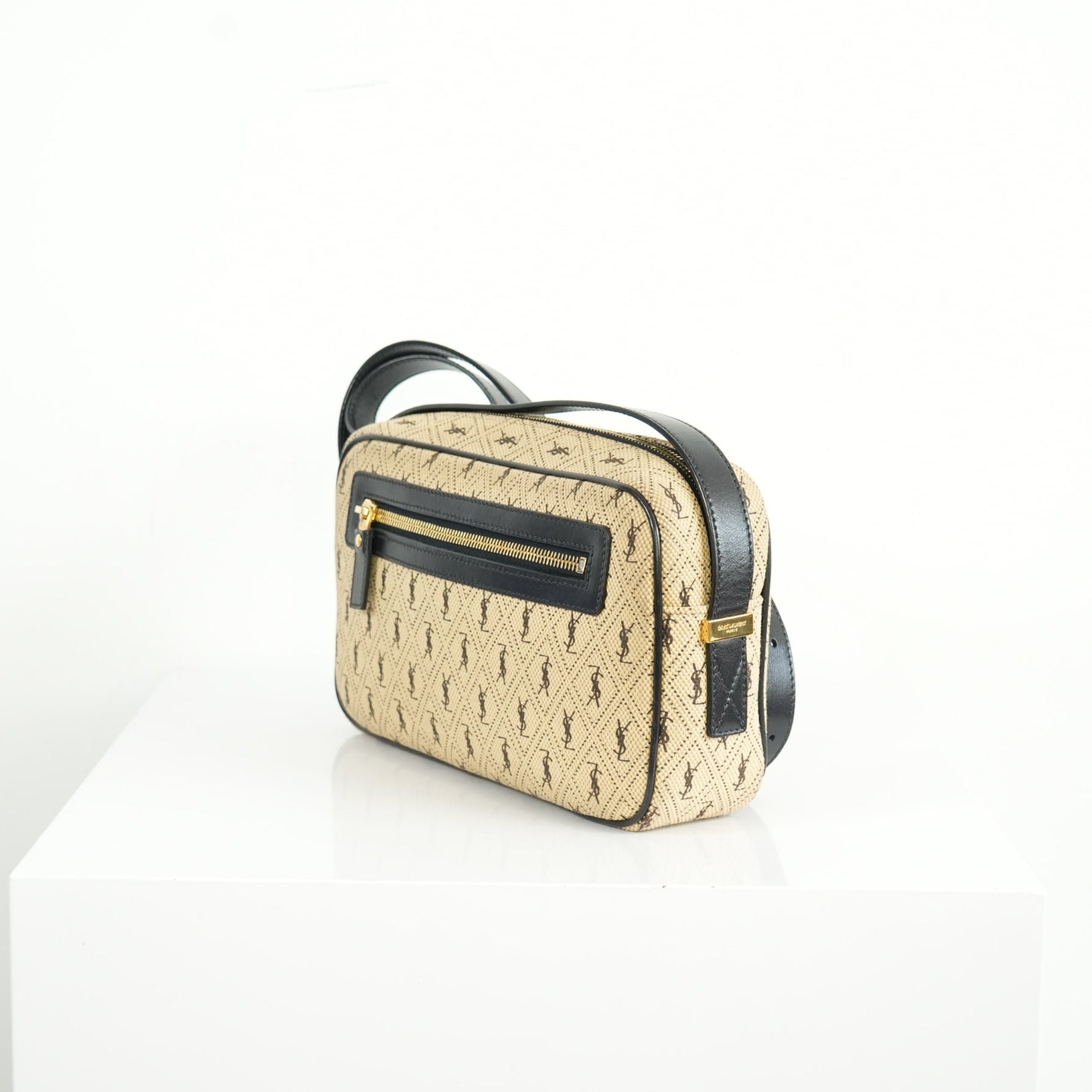 Saint Laurent Monogram All Over Camera Bag