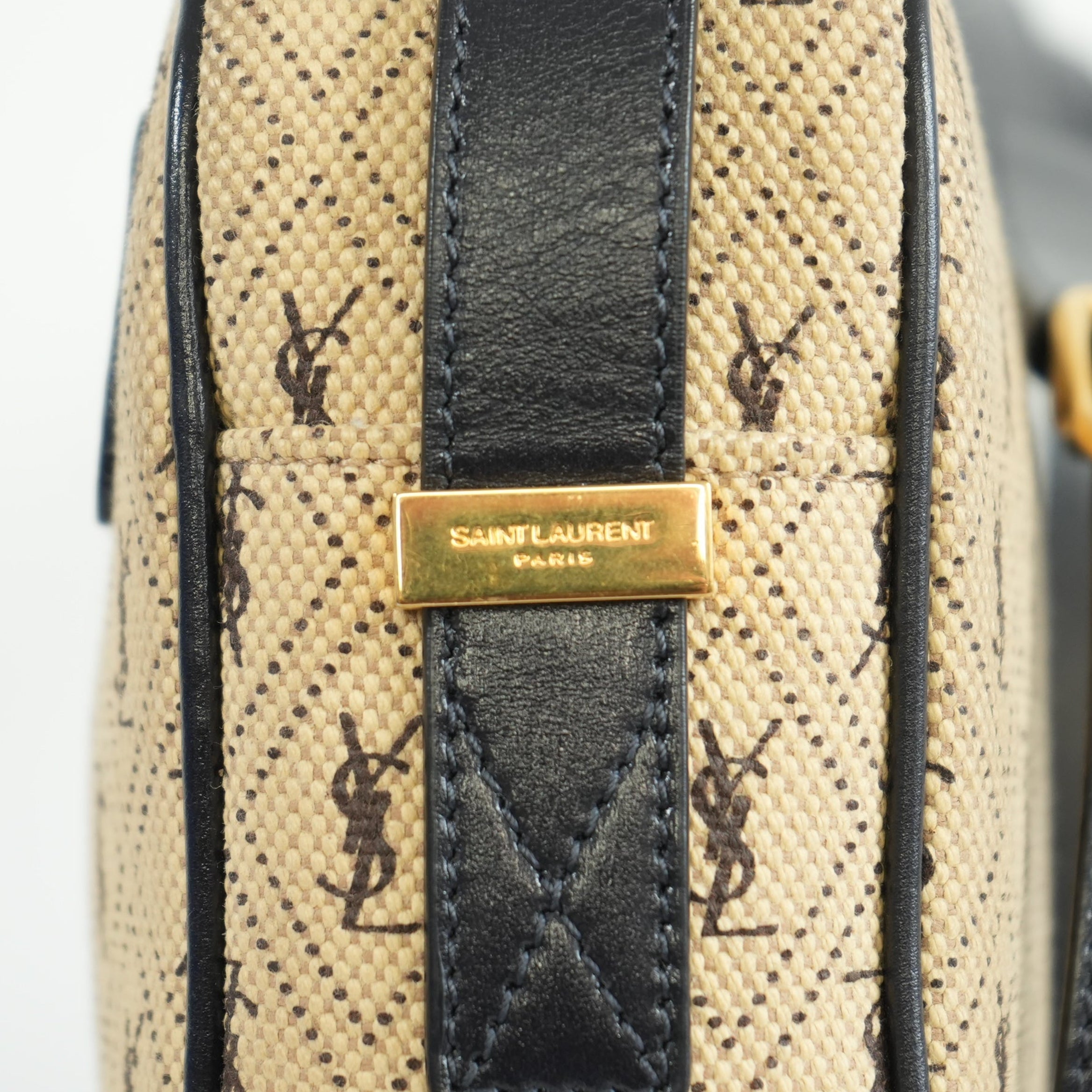 Saint Laurent Monogram All Over Camera Bag