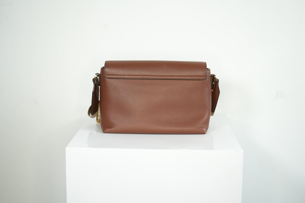 Burberry Tan Calfskin Vintage check note