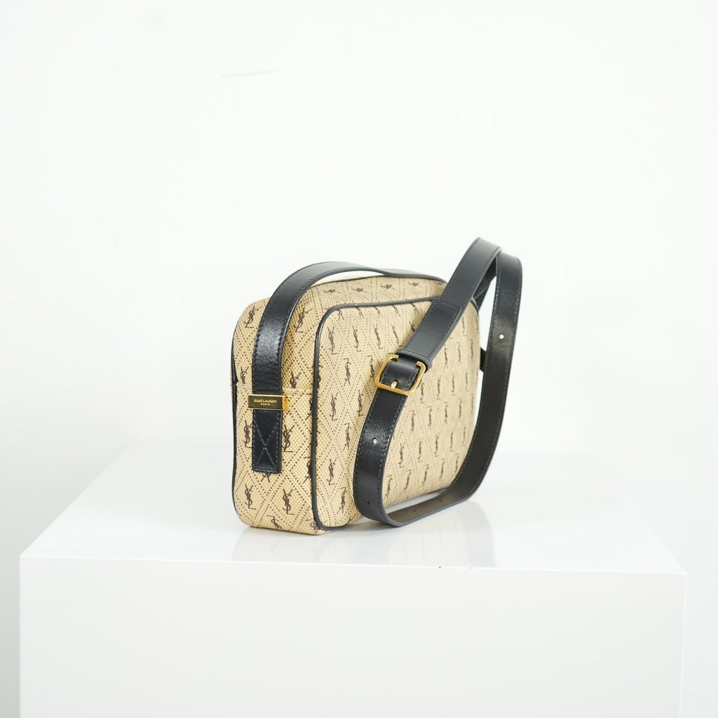 Saint Laurent Monogram All Over Camera Bag