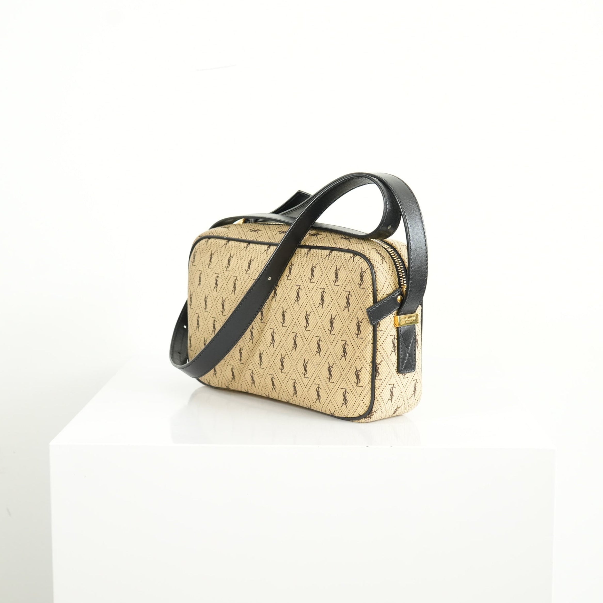 Saint Laurent Monogram All Over Camera Bag