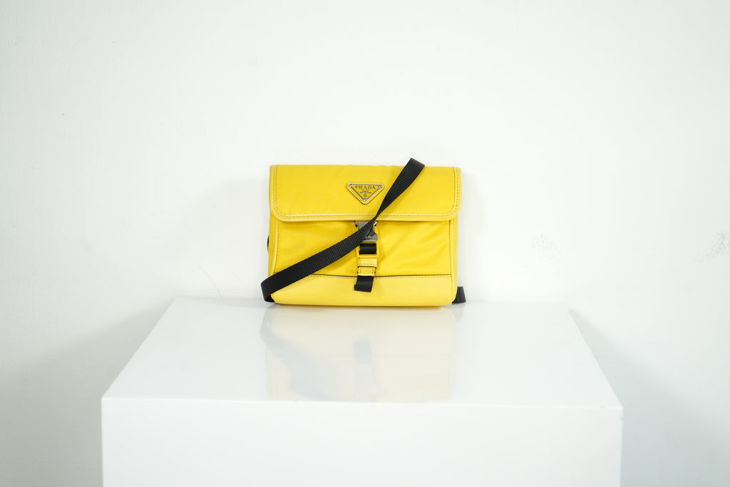 Prada Re-Nylon and Saffiano Leather crossbody