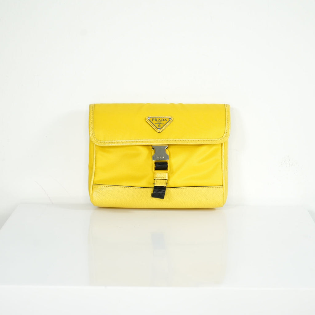 Prada Re-Nylon and Saffiano Leather crossbody