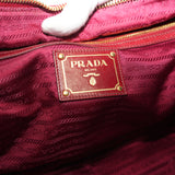 Prada Leather Calfskin Bauletto Handbag Shoulder Bag