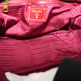 Prada Leather Calfskin Bauletto Handbag Shoulder Bag