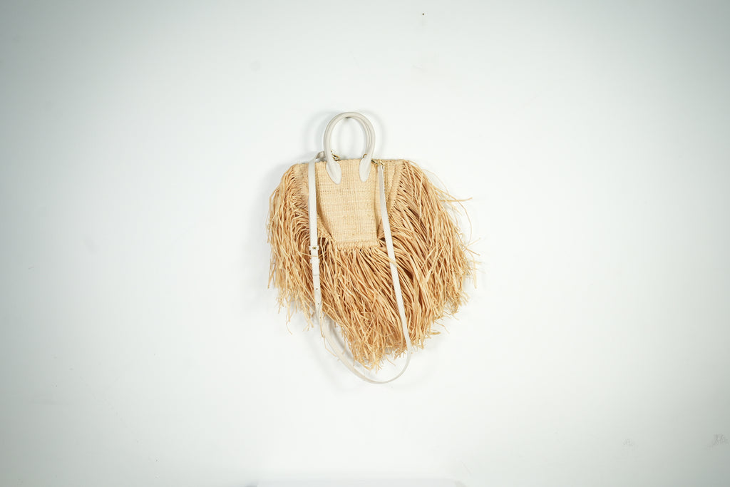 Jacquemus White Top Handle