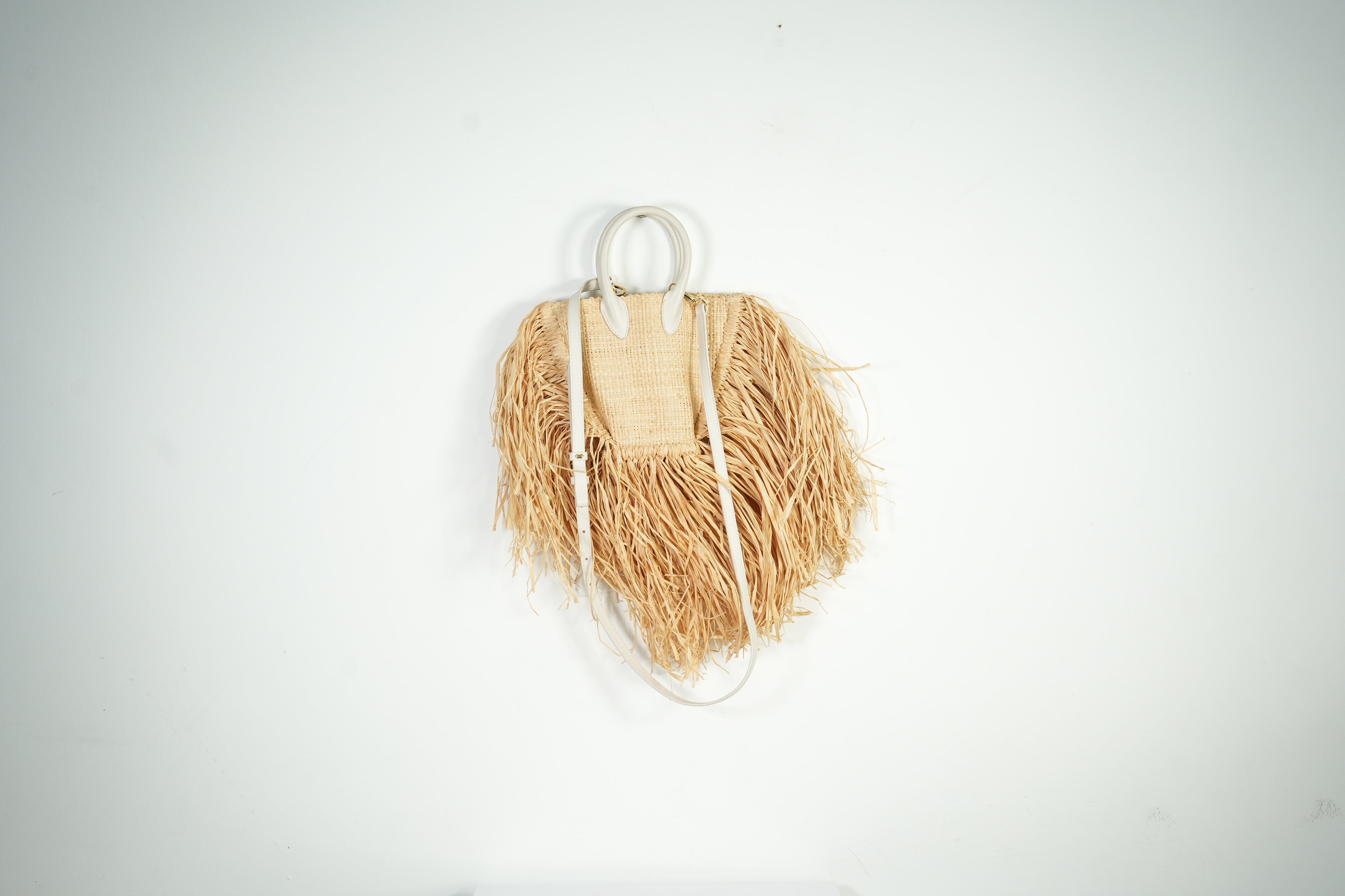 Jacquemus White Top Handle