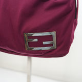 Fendi Nylon Accessory Pouch Bordeaux Bag