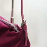 Fendi Nylon Accessory Pouch Bordeaux Bag