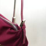 Fendi Nylon Accessory Pouch Bordeaux Bag