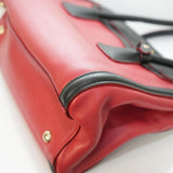 Prada 2 Way Black and Red Handbag Bag